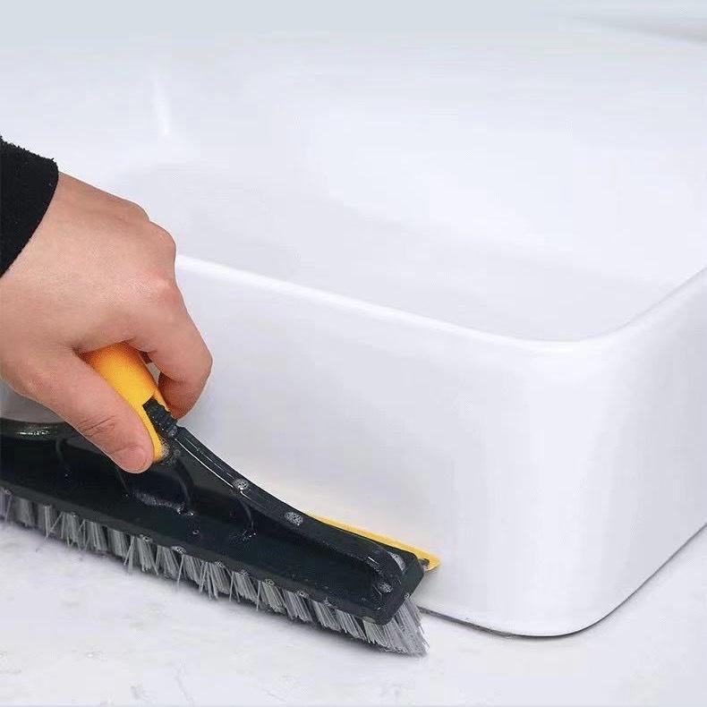 Chổi Chà Sàn Nhà Tắm  Xoay 120 Độ - Thiết Kế Đầu Gạt Nước Và Đầu Chổi Quét Nhà Siêu Sạch (112 x23 cm) 5