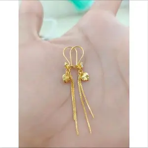 anting Desy random lapis emas mudah motif Jurai gold anti karat