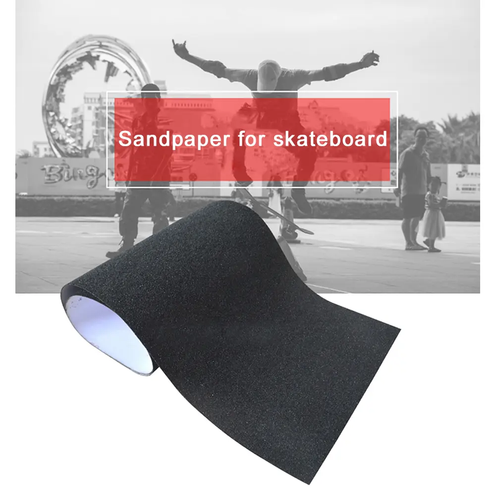 Tấm Dán Griptape Ván Trượt, 82 * 21cm, Màu Đen, Thích Hợp Cho Xe Tay Ga, Giấy Nhám, Thích Hợp Cho Ván Trượt, Ván Dài, Ván Trượt, Cầu Thang, Bàn Đạp, # 312567