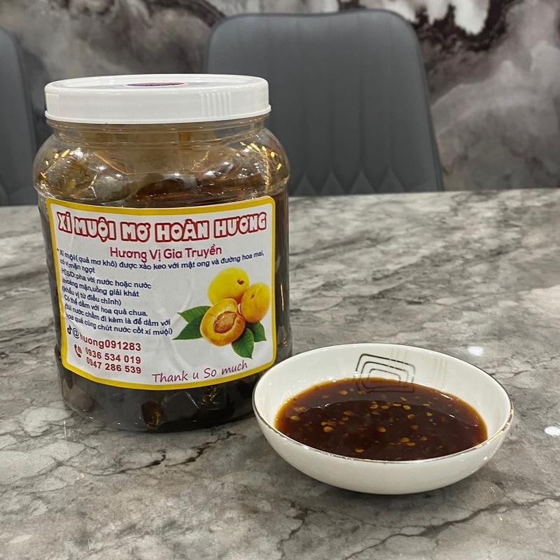  Xí muội ngâm chua ngọt   300g quả 700g nước   