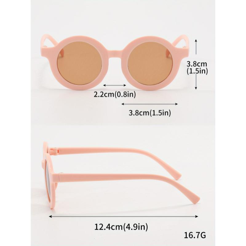 Product Introduction of 8pcs Round Retro Style Glasses for Kids and Adults - Colorful, Playful Designs with Thick Frames, Perfect for Graduation, Birthday Parties, and Everyday Fashion, Everyday Fashion Accessories | Playful Accessory | Durable Plastic Frame, Kids 16