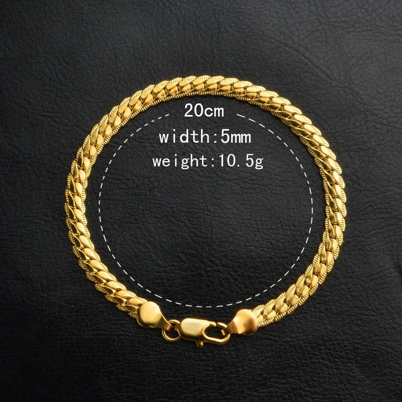 Product Introduction of 18k Gold Adjustable Bracelet for Women Fashion Elegant Cuff Chain Side Bangle for Lady Girls Couple Creative Birthday Gifts 17