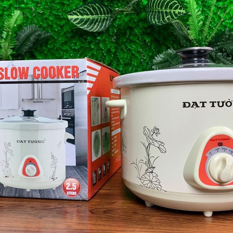 Nồi Hầm Chậm Đạt Tường Kho Cá,Thịt,Bò Hầm, nấu Cháo thơm ngon giữ  trọn hương vị