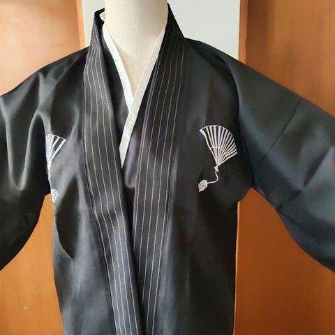 Product Introduction of [3143 People Collected] Men's Anime Costume Kimono Japanese Style Male Samurai Costume Japanese Kimono Men Japanese Traditional Costume Performance Costume 14