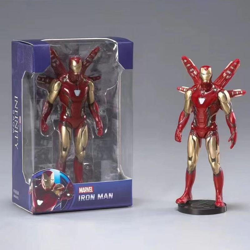 Hình Đồ Chơi Mô Hình Đồ Chơi Người Sắt Người Nhện Avengers, 4 Inch, Búp Bê Có Thể Di Chuyển Nhiều Khớp, Dành Cho Bé Trai Voi Toy 6