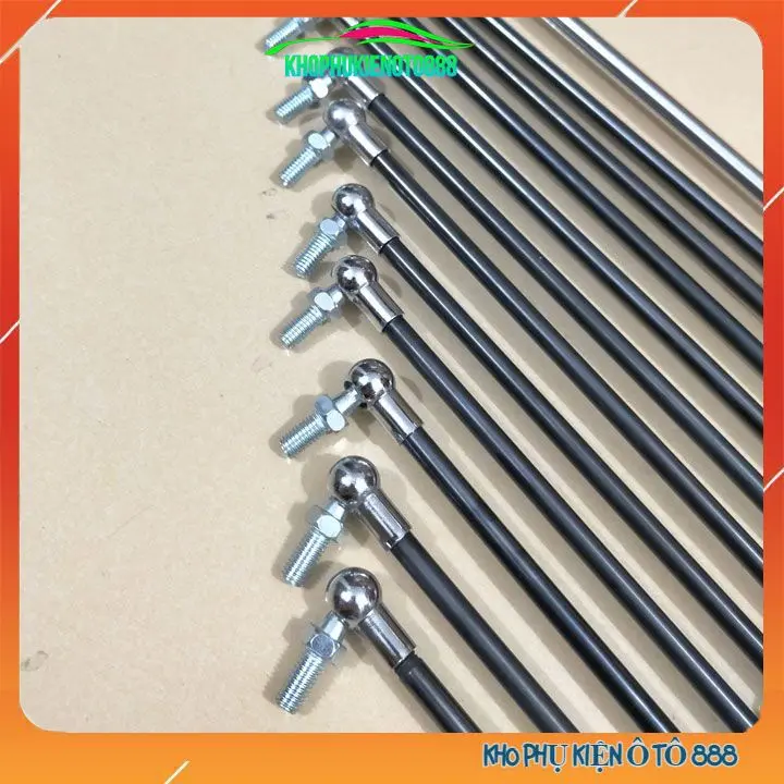 Ty chống cốp, thanh thủy lực capo, ty chống cửa chịu tải 300N (30kg) chiều dài từ 20cm-75cm (giá/ 1chiếc) 4