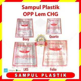 Sampul Buku Plastik CHG BHG Quarto Boxy LKS dan Folio 1 PACK ISI 50PCS 0