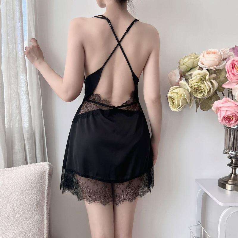 Váy ngủ lụa cao cấp có đệm SP095 6