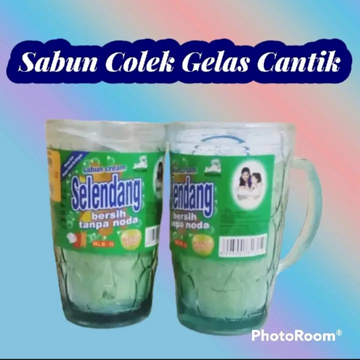 Sabun colek Sabun Cream Gelas Cantik Soap