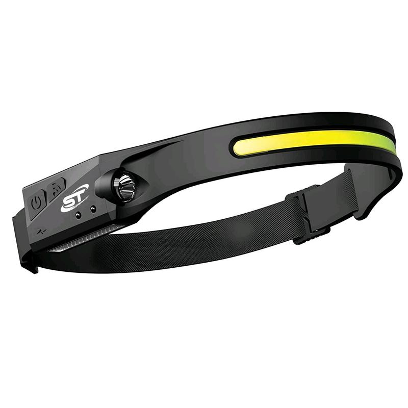 Senter Kepala Cas Headlamp Flashlight Motion Sensor LED YT200 0