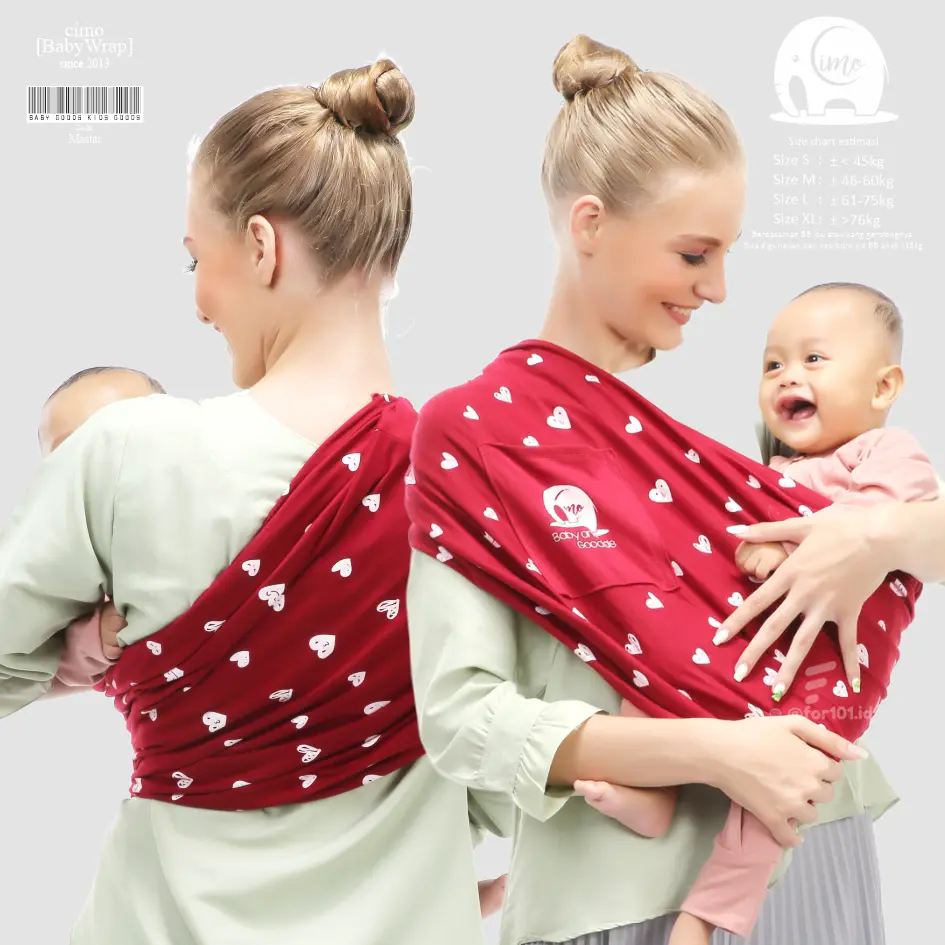 Geos  Bayi Gendongan Bayi Cimo Baby Original Mastar Perlengkapan