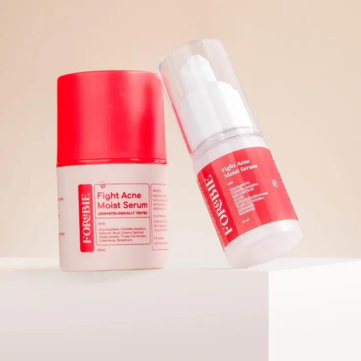 [NEW PACKAGING] Forebie Fight Acne Moist Serum Jerawat Moisturizer Acne Forebie 35ml 2