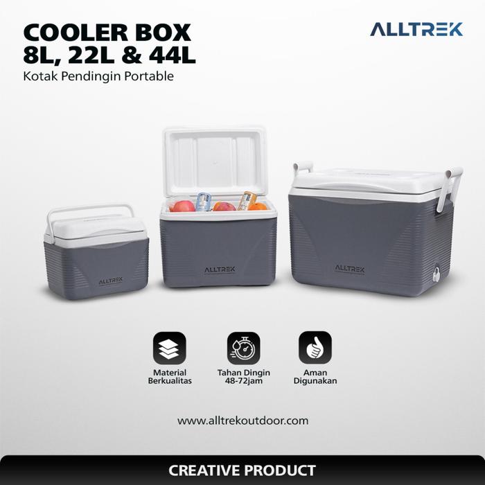 Gambar ALLTREK Cooler Box Kotak Pendingin Portable Outdoor - 8 Liter dari ALLTREK OUTDOOR GEAR Kota Administrasi Jakarta Barat Tokopedia