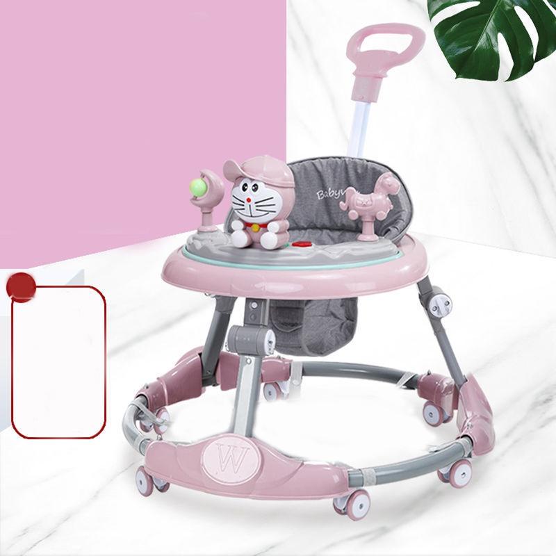 Xe tròn cho bé-Xe tập di cho bé kết hợp làm bàn ăn dặm có nhạc và đèn ,gấp gọn và điều chỉnh được cao thấp 2