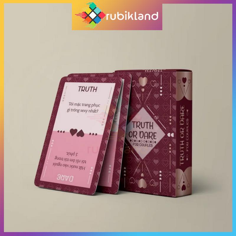 Couple Bộ Bài Truth Or Dare Nói Hay Làm Thật Hay Thách Cho Cặp Đôi Boardgame Thú Vị Hẹn Hò