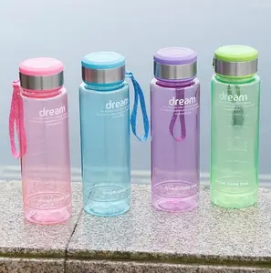 B ( B112 ) BOTOL MINUM DREAM WARNA 1 LITER Plastik Bottles Kitchenware Water Tali