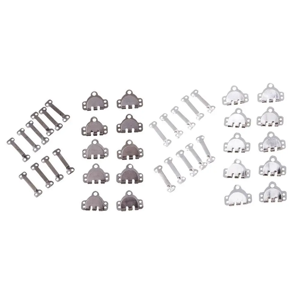 20 Sets Metal Sewing Hooks and Eyes Closure for Trousers