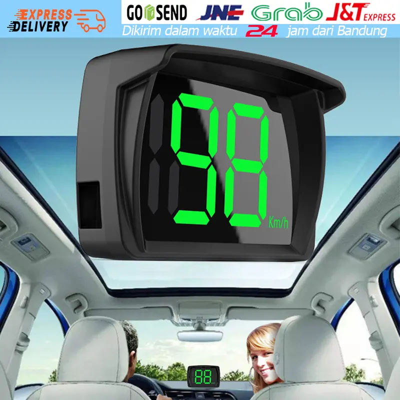 Pengukuran Kecepatan Pemosisian GPS / Smart GPS Speedometer / Speedometer Mobil Digital 0