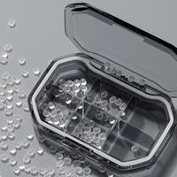 Gambar U-Living Kotak Obat Mini Kedap Udara Transparant Portable Medicine Travel Box Kotak Penyimpanan Obat Harian DSO005 - Small - Black dari U-Living Indonesia Kota Bekasi 3 Tokopedia