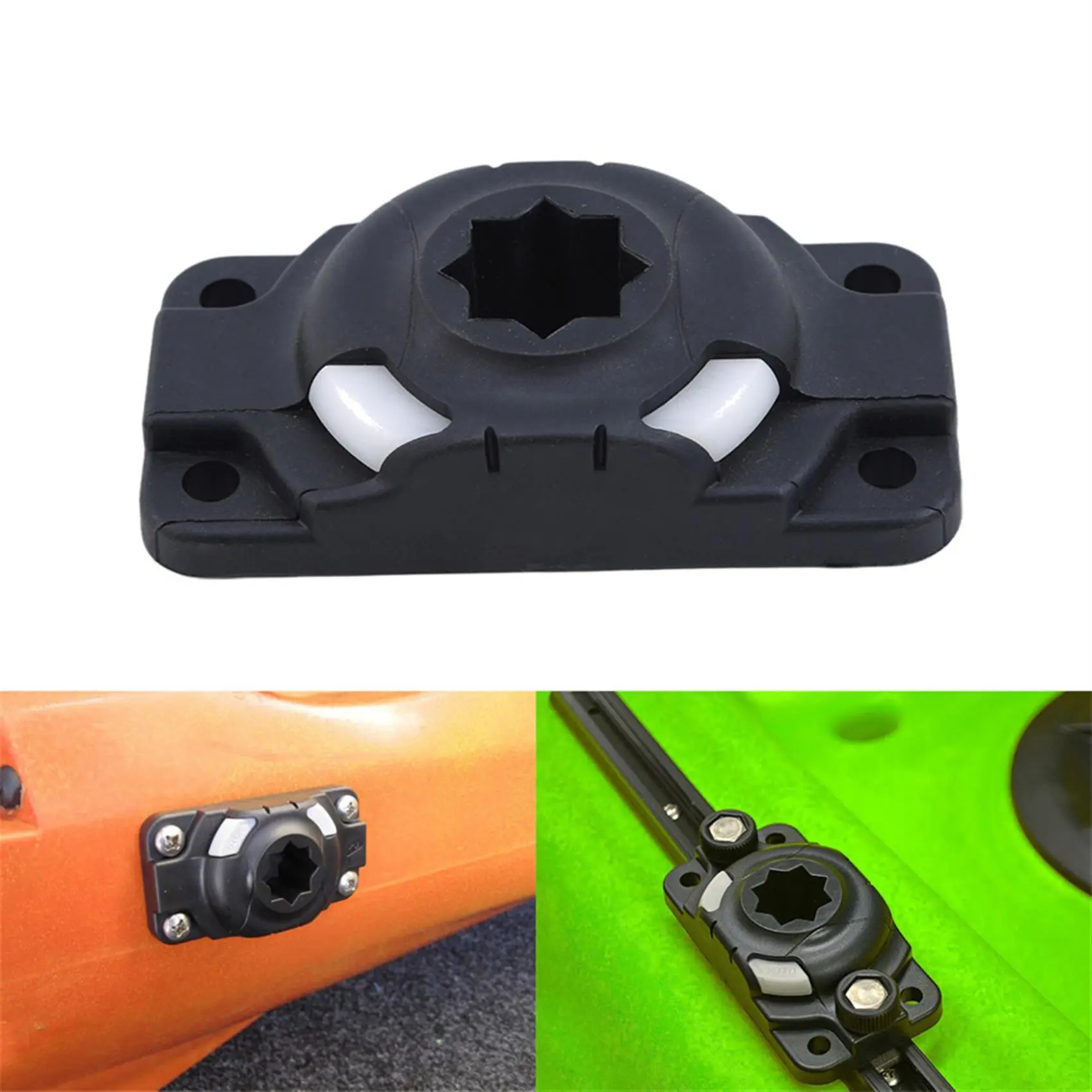 1pc Kayak Rod Holder Mount Base Canoe Boat Accessories