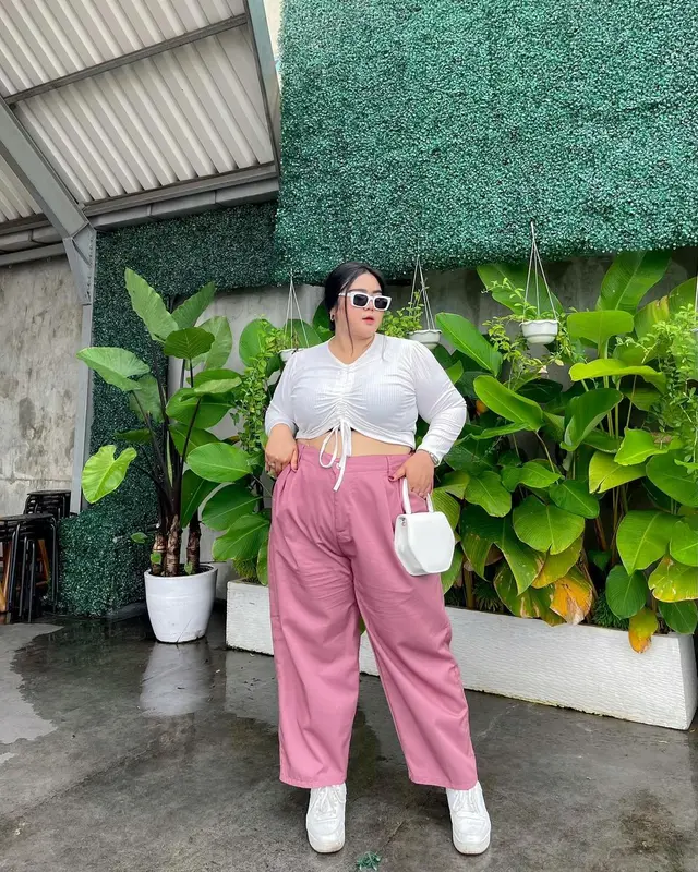 BAGGY PANTS JUMBO XXL, 4L , 5L , AMERICAN DRILL / OFFICE PANTS / CELANA KERJA WANITA Panjang Kantor 2