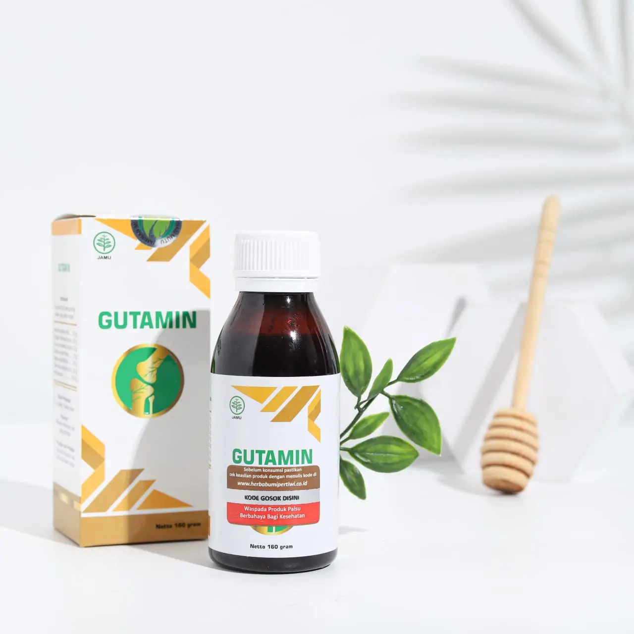 Madu Gutamin BPOM Jaminan Original 160 gram