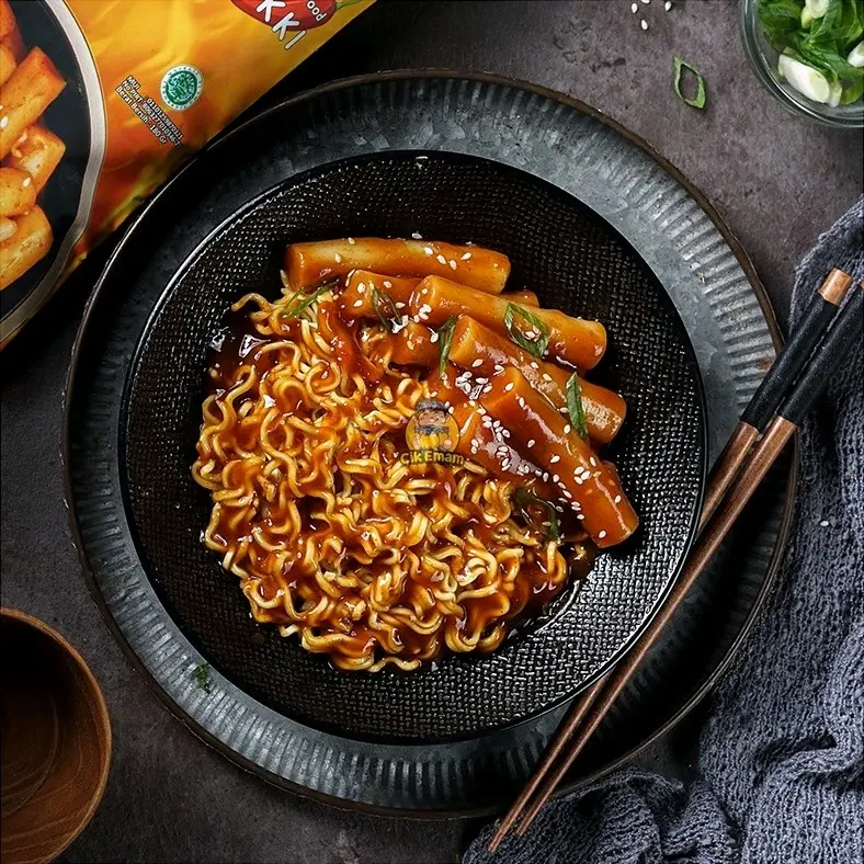 Rabboki Toppoki Pedas - Khas Bandung Food 2