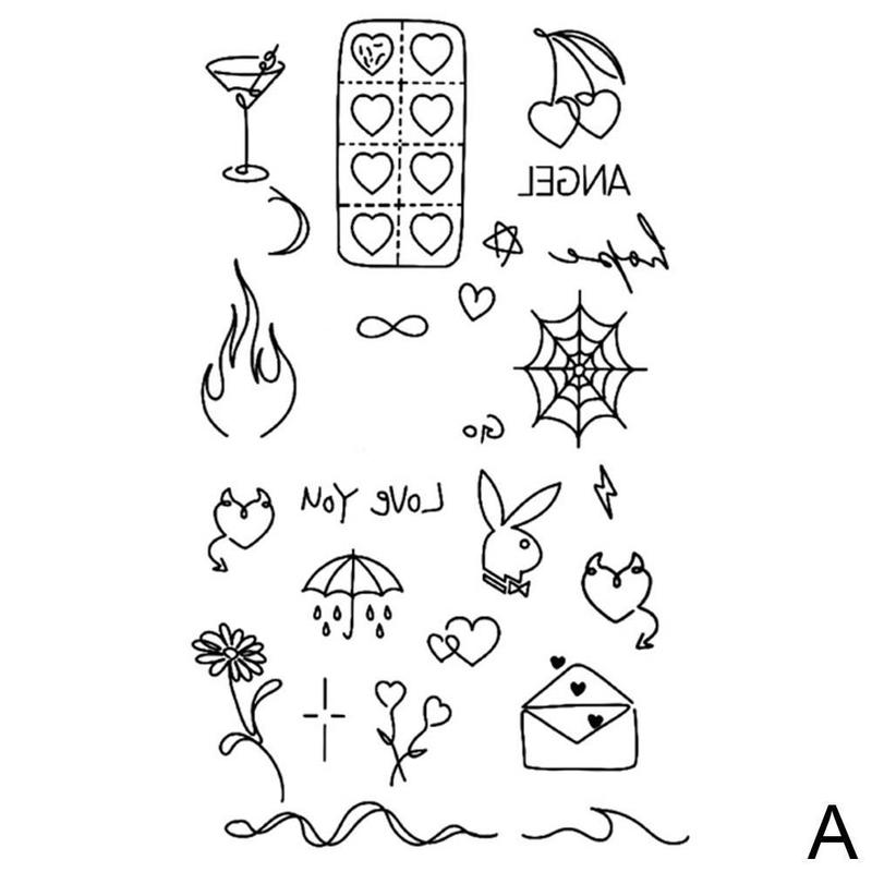 Product Introduction of Temporary Tattoo Stickers - Waterproof Metallic Floral Designs For 3-5 Day Wear 22
