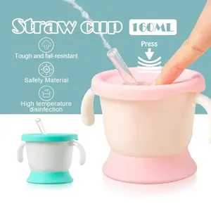 Training Cup Bayi | Early Age Straw Training Mug 160 ml Sedotan Food Grade BPA Free
