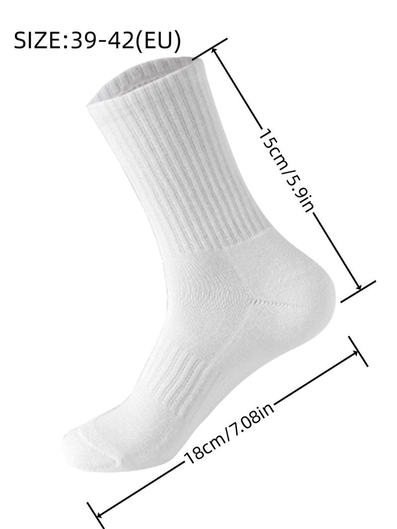 Product Introduction of Men's Cross Print Crew Socks, Casual Moisture Wicking Mid Tube Socks, Soft Comfy Breathable Socks for All Seasons Daily Wear 5