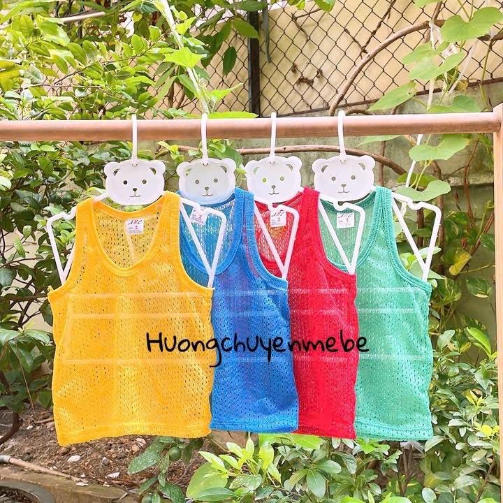 10 Áo Thun Ba Lỗ Lưới Cho Bé