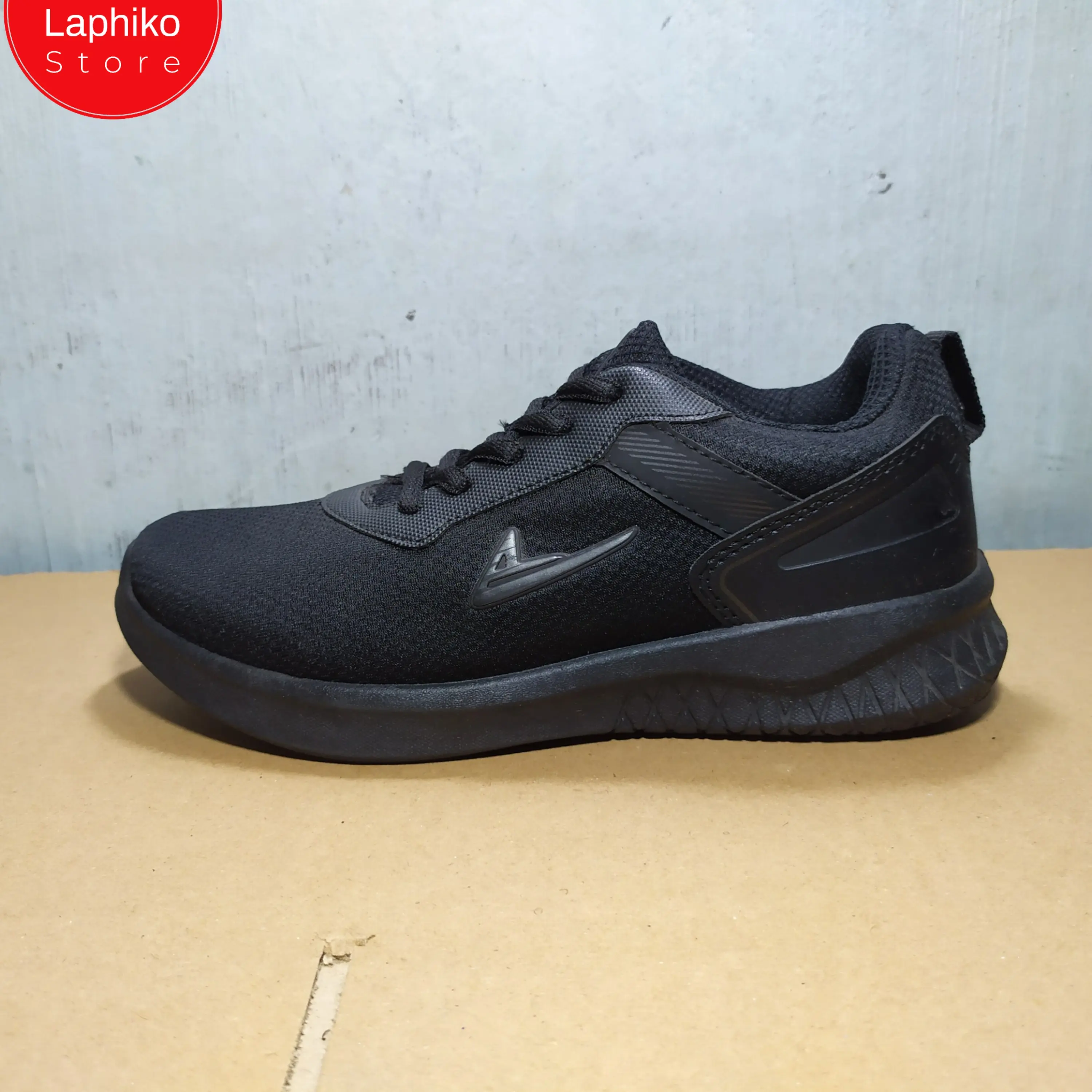 Sepatu sekolah hitam tali Pro ATT PC 950 35-44
