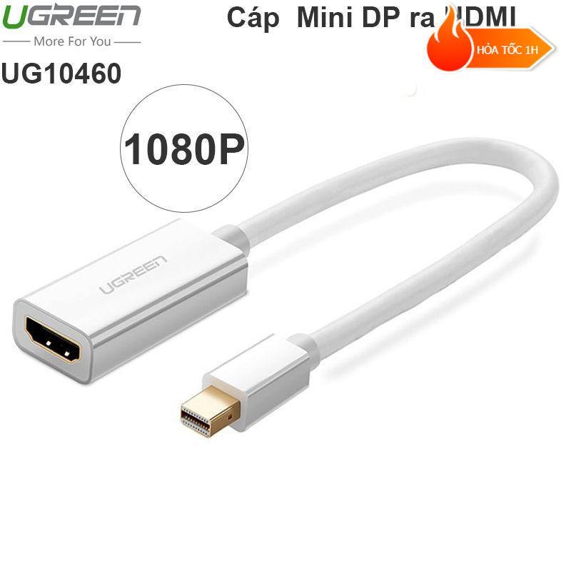  Cáp chuyển Mini DisplayPort to HDMI UGREEN 10460 10461 MD112 Phụ Kiện Chính Hãng | Bảo Hành 18 Tháng Đổi Mới 