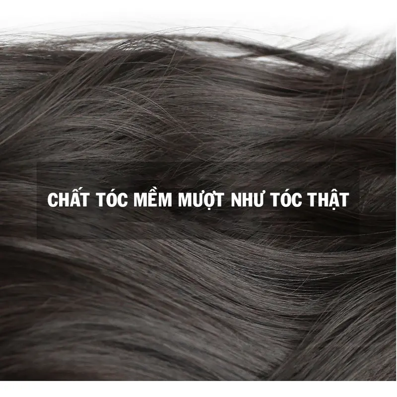 Tóc kẹp phím 3 sét xoăn sóng nước- Tóc giả kẹp phím- Kẹp phồng chân tóc Women 8