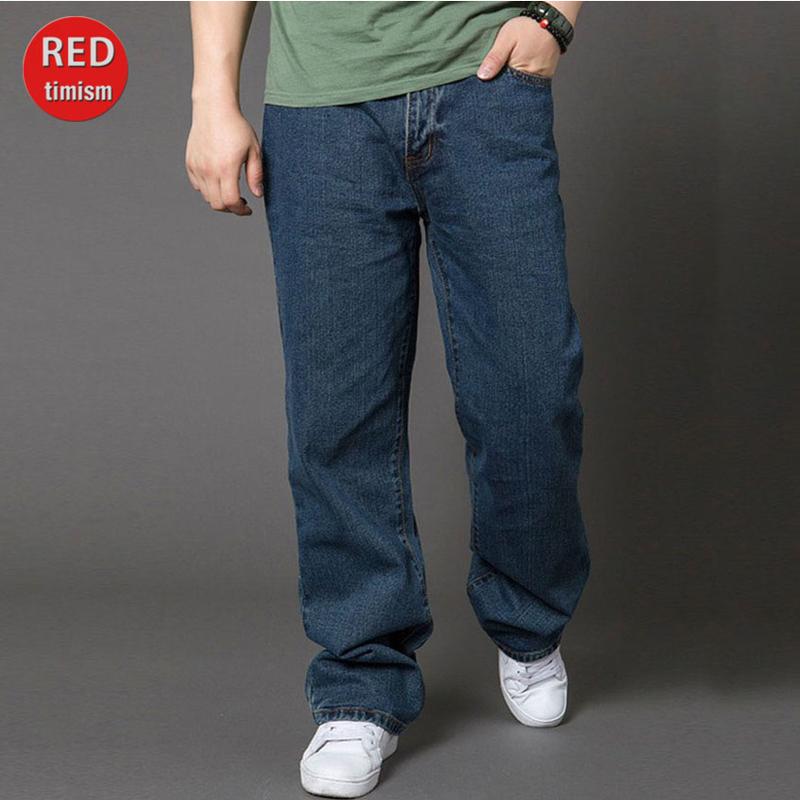 Quần Jean Nam Ống Suông Quần Bò Nam Trung Niên Ống Đứng Chất Bò Không Giãn Form Suông Công Sỡ Menswear Cotton