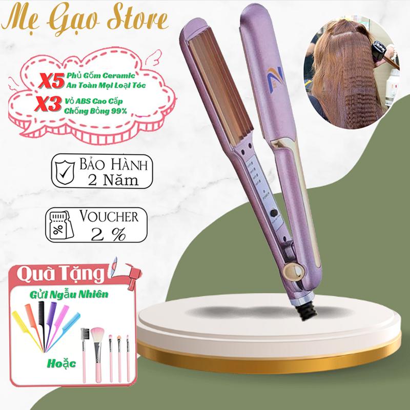 Máy dập xù bấm phồng chân tóc Z489 Máy duỗi là ép thẳng tóc uốn cụp tóc cao cấp Zlife Z469 tạo kiểu tóc nhanh chóng tiện lợi