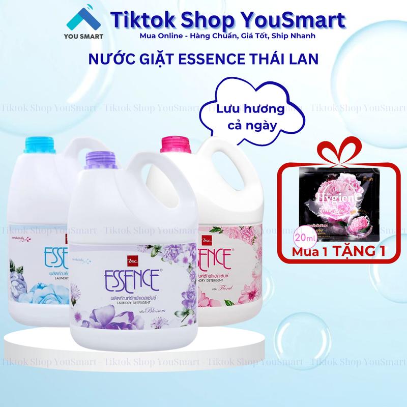 Nước Giặt Essence Đậm Đặc, Siêu Sạch, Siêu Thơm Hàng Nhập Khẩu Thái Lan - Chính Hãng Làm Sạch