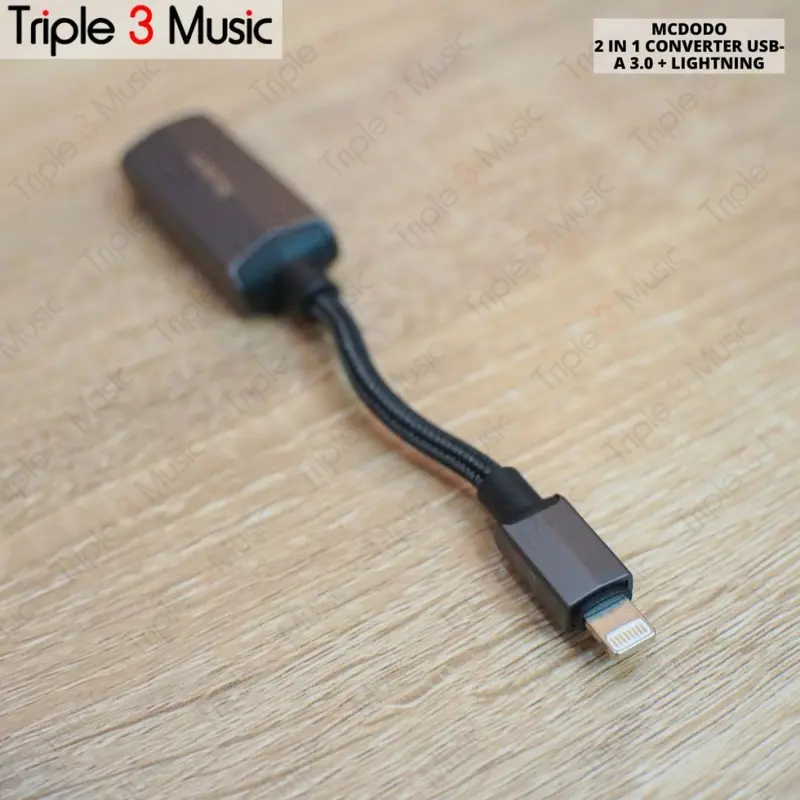 MCDODO CA-2690 CA2690 Lightning to USB 3.0 Female OTG audio data 2