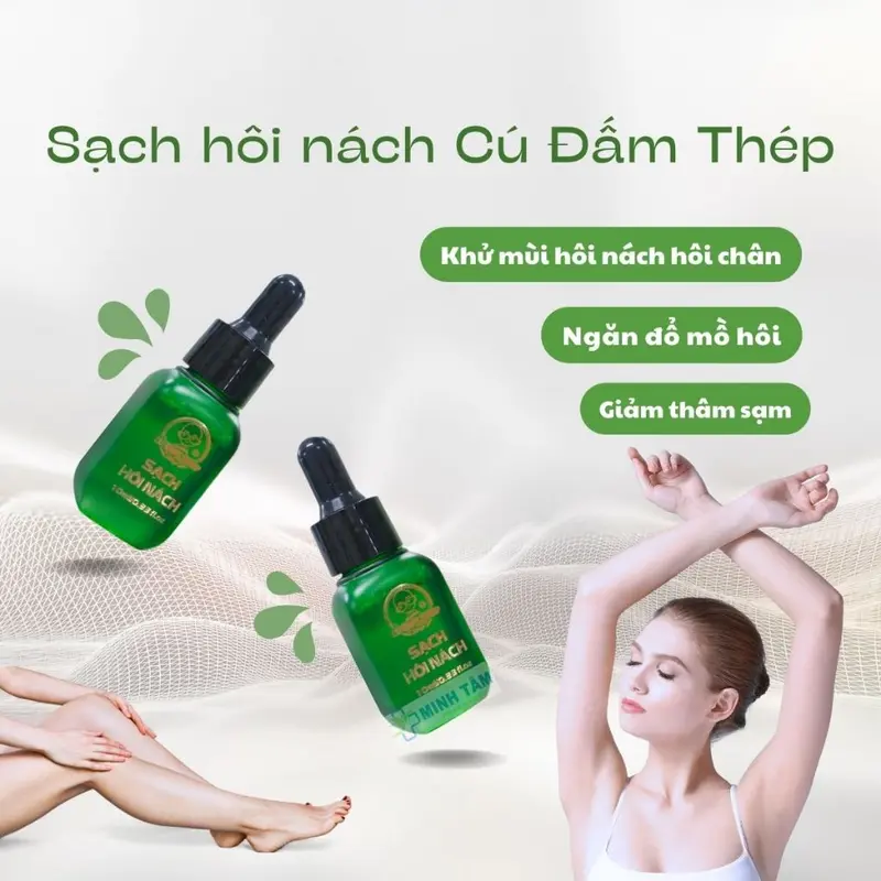 Serum Hôi Nách, Sạch Hôi Chân Cú Đấm Thép ( Phiên Bản Nâng Cấp Đặc Biệt) 4