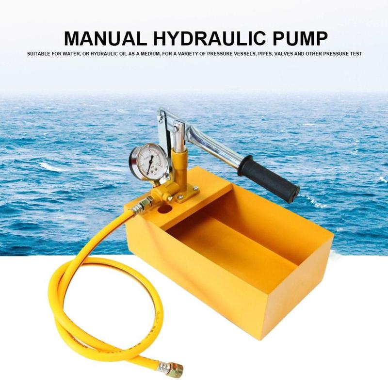 Bơm tăng áp 25kg Bơm thử áp suất thủ công Bền bỉ Độ chính xác cao Bơm thử áp…