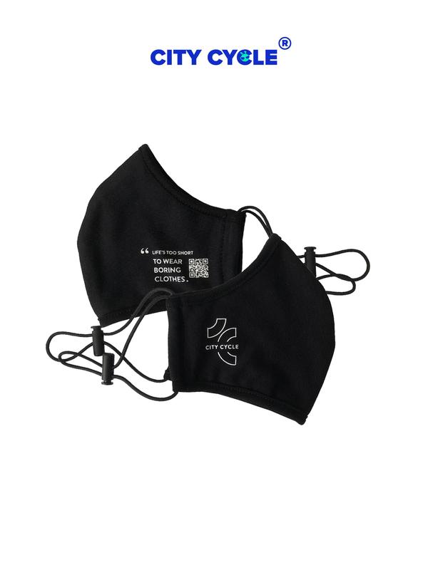 Khẩu trang Hàn Quốc City Cycle vải 2 lớp Cotton chống bụi chống nắng  Unisex