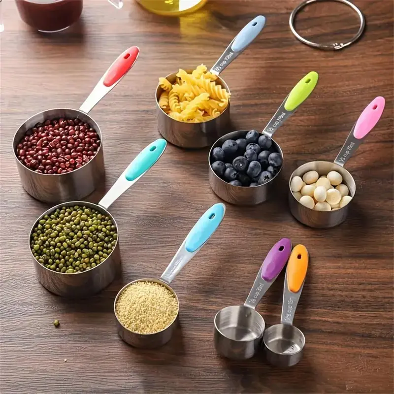 Stainless Steel Measuring Spoon Set, 17pcs/set Double Head Magnetic Measuring Spoon, Kitchen Measuring Utensils for Baking, Cooking 6
