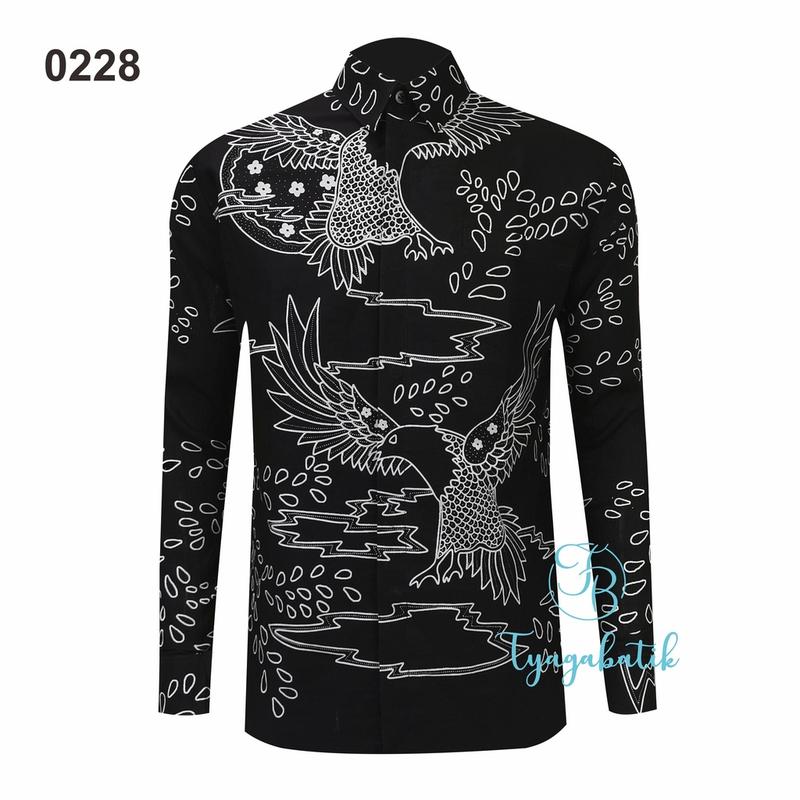 Kemeja Batik Slimfit Lapis Furing Premium 0228 Tyaga Batik 0