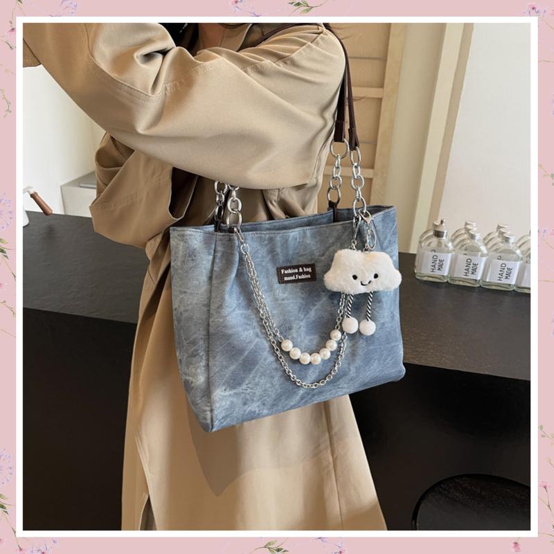 Product Introduction of ( TẶNG CHAMRM) Túi xách nữ công sở túi đeo vai thời trang da loang K242 Tote Chữ Nhật Bag 6