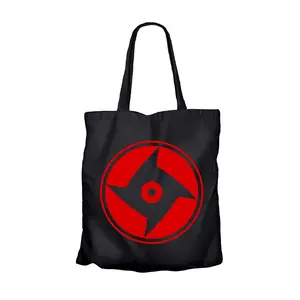 Tote bag anime MANGEKYOU SHIShUI - NARUTO SHIPPUDEN material canvas