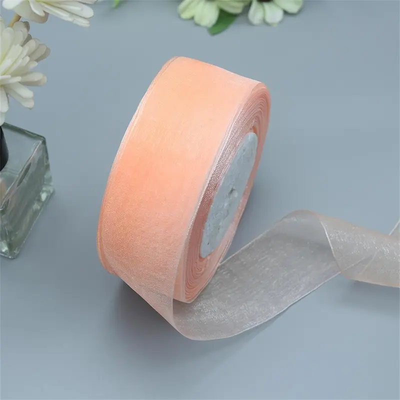 Solid Color Satin Ribbon, 1 Piece 50 Yards Colorful Ribbon, DIY Gift Wrapping Ribbon, Party Decoration Supplies for Wedding Birthday Festival 6