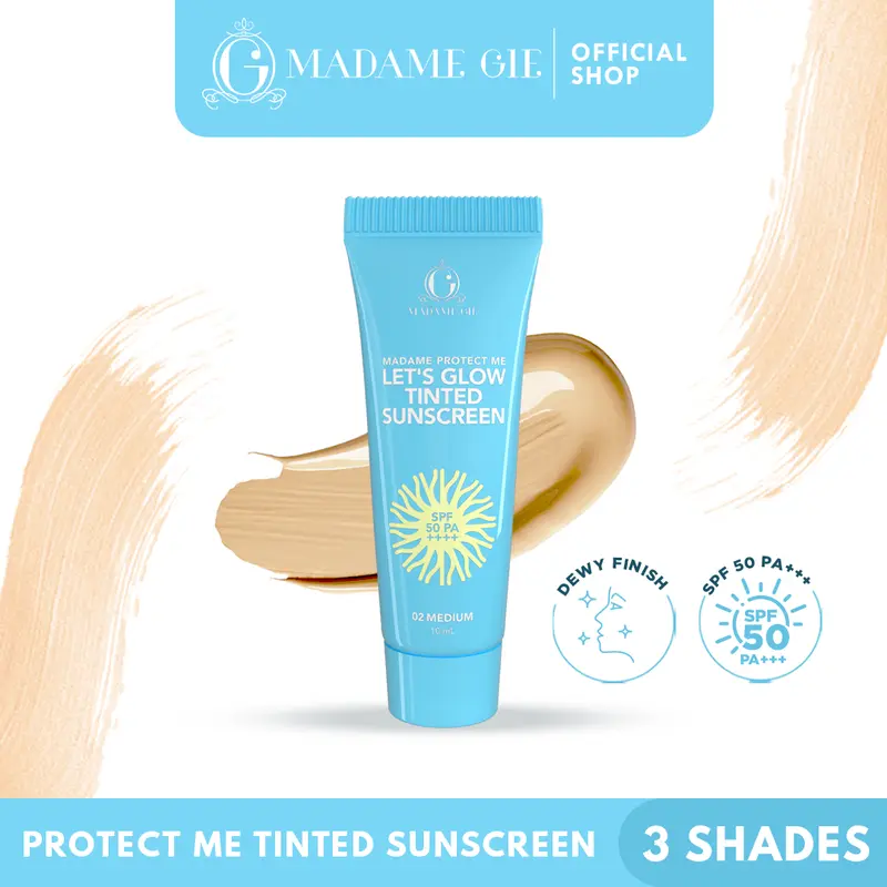 Madame Gie Madame Protect Me Let's Glow Tinted Sunscreen SPF 50 PA ++++ 2