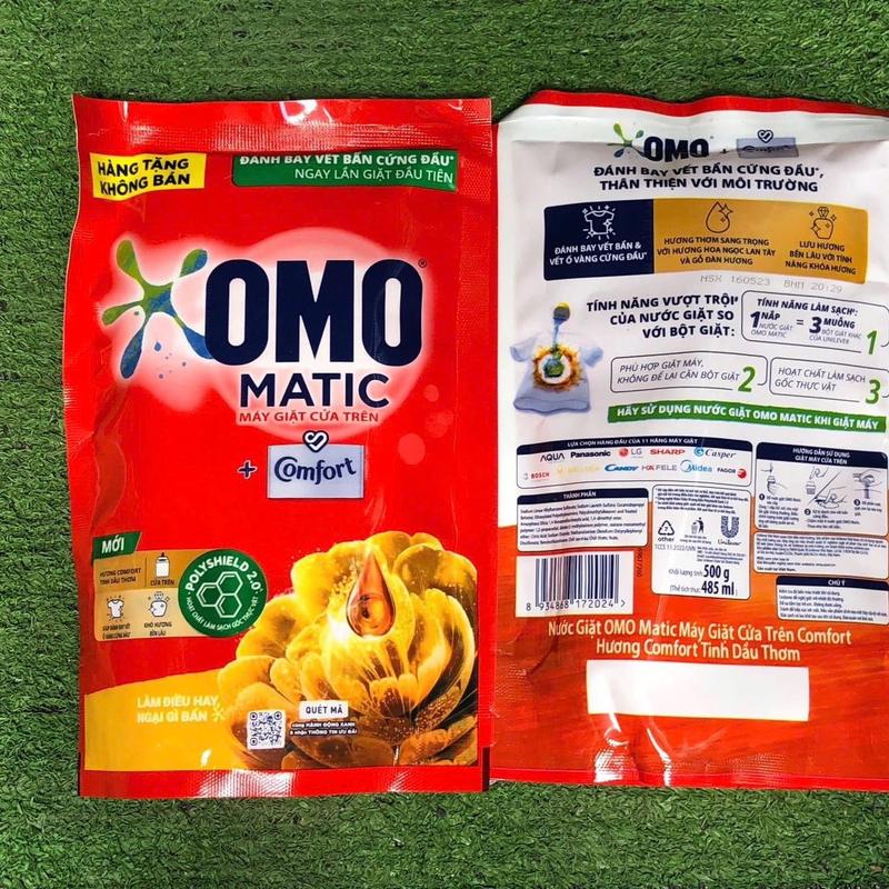 ￼Nước giặt OMO Matic tinh dầu thơm 1