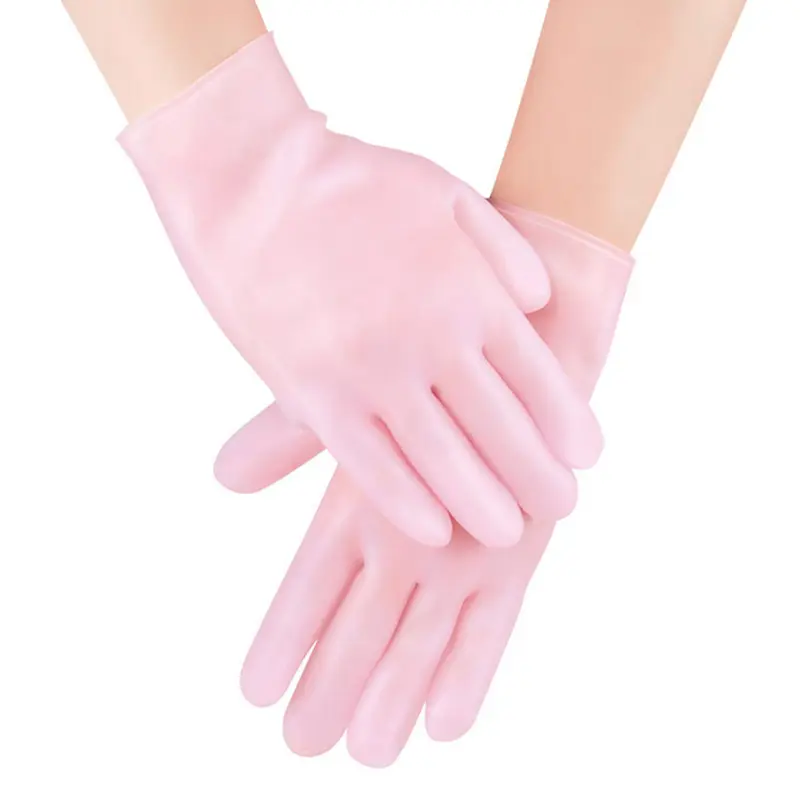 Tất Chăm Sóc Tay Găng Tay, Gel Silicon Dưỡng Ẩm, 1 Đôi, Chăm Sóc Da Tay, Bảo Vệ Tay, Chống Nứt Nẻ, Thích Hợp Cho Spa Và Sử Dụng Tại Nhà 2