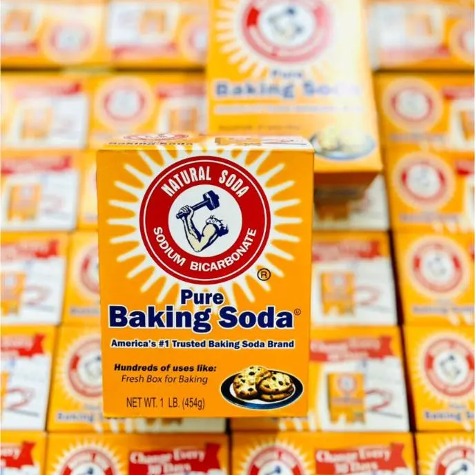 Bột Tẩy Rửa Đa Năng Baking Soda 454g - Bột Nở, Khử Mùi Hôi Tay, Chân và Làm Sạch Vật Dụng Trong Nhà